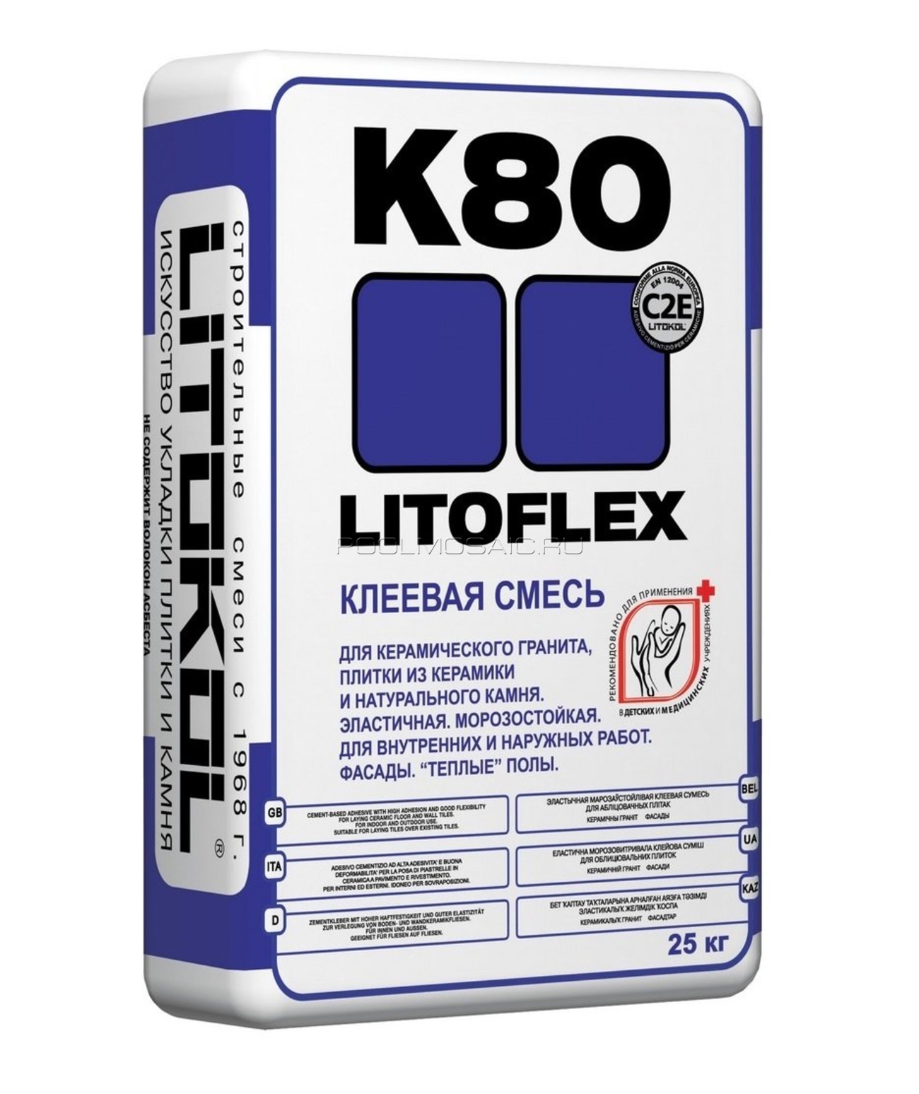 Купить клей литокол. Litokol LITOFLEX k80. Litokol LITOFLEX k80, 25кг. Плиточный клей к80 литофлекс. Клей для плитки Литокол к80.